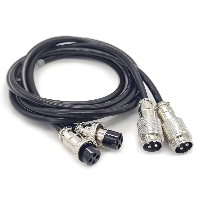テーブルマイク(4plugs) Amazon.com: 16.4 ft GX16 4 Pin Cable Male to Female Head